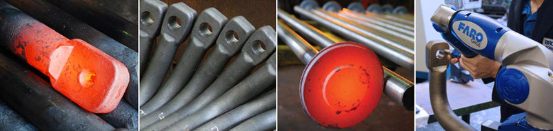 torsion bars hot forged and bent in the uk