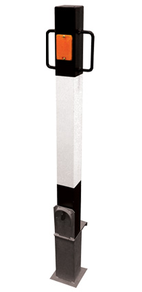 Black & White Heavy Removable Posts - AR8