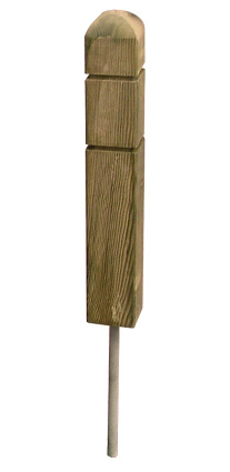 Wooden Post - ARW/4