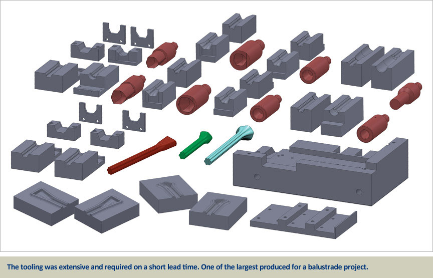 London Garden Bridge Forging Tooling
