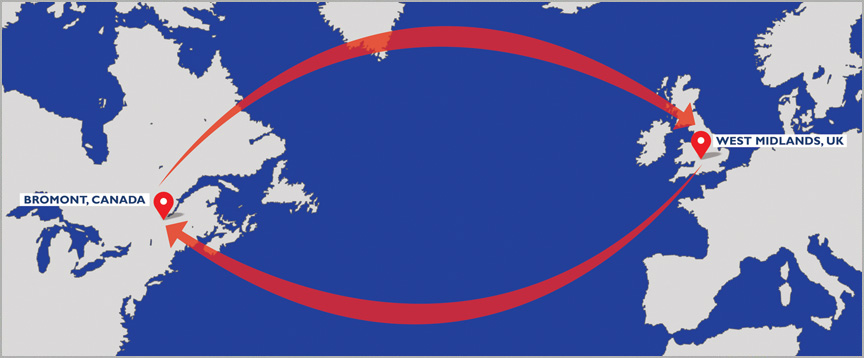 etchells multiforge returns from bromont canada to uk