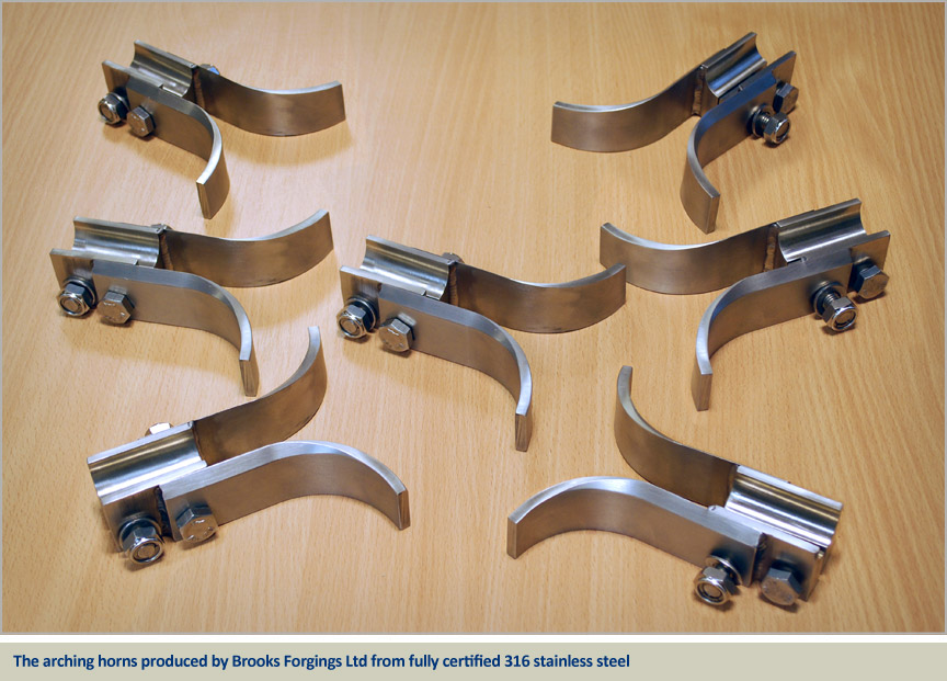 arching horns for rail industry stainless steel