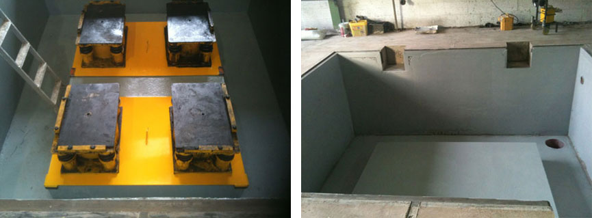 drop hammer installation