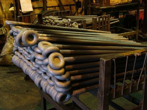 forged eye bolt blanks for rapid conversion