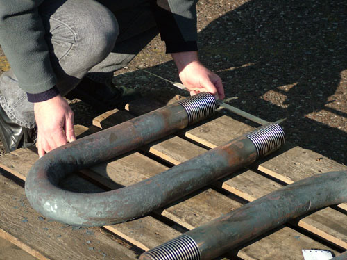 large diameter u-bolts