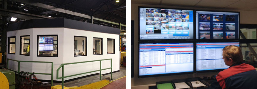 construction of central control room