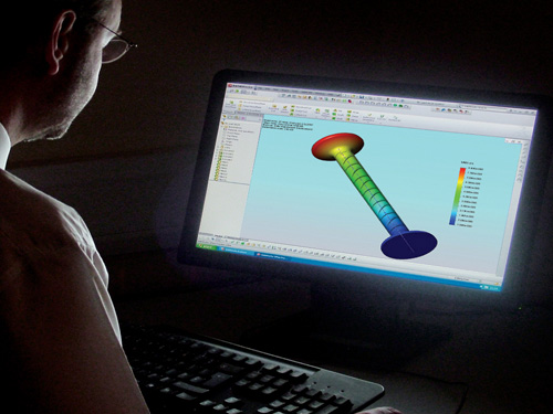 stress analysis software in forging