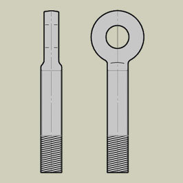 Eyebolts with Reduced Eye Thickness