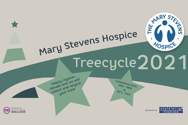 Brooks Forgings Sponsor Mary Stevens Hospice Treecycle 2021